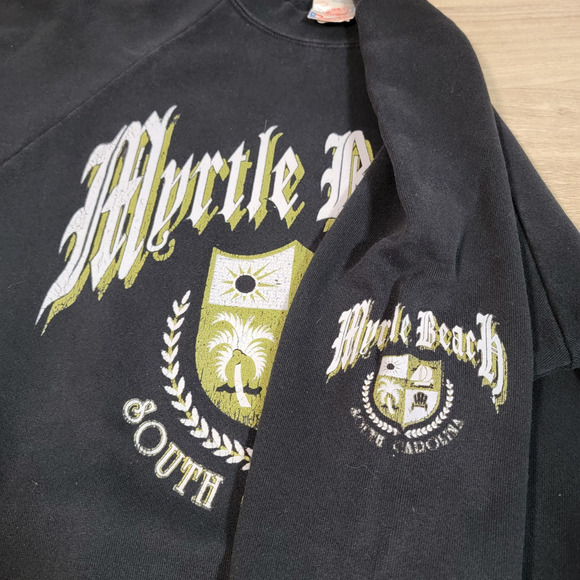 Vintage Myrtle Beach South Carolina Crew Neck Sweatshirt Size XL Made in USA - Picture 7 of 9
